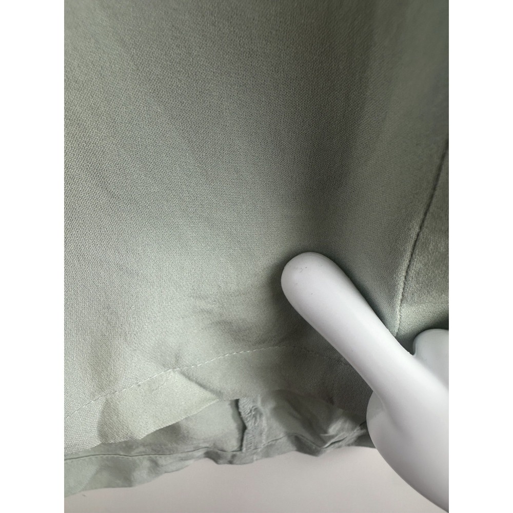Eileen Fisher 100% Silk Button Front Blouse Size XL Minimalist Luxe Top *Flawed - Picture 14 of 16